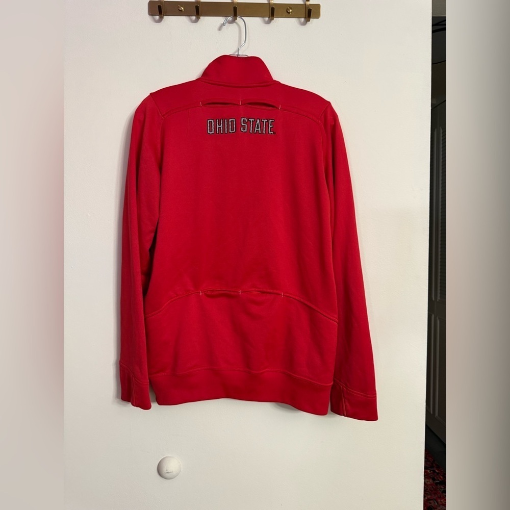 Vintage Nike Jacket Mens The Ohio State University Red Full Zip Small S - Picture 4 of 4